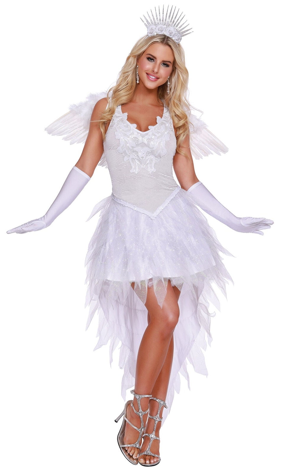 Dreamgirl Deluxe White Angel Beauty ...